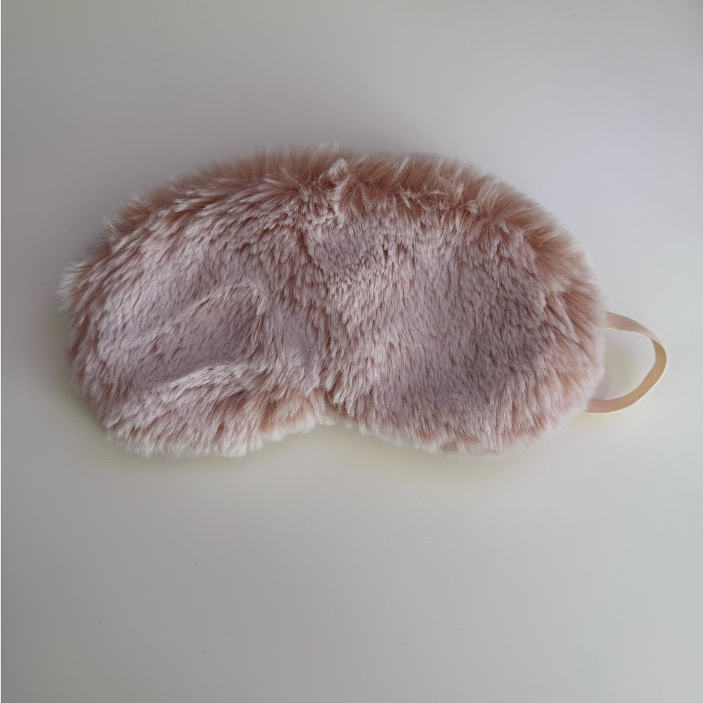 Fluffy Pink Sleep Mask NWOT